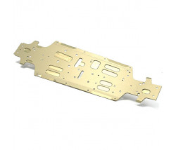 XB808'11 ALU CHASSIS LONG - SWISS 7075 T6 (3MM) - HARD COATED