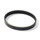 PUR REINFORCED DRIVE BELT REAR 8.0 x 204 MM