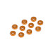 ALU SHIM 3x6x2.0MM - ORANGE (10)