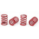 XRAY SPRING-SET D-1.9 (38 LB) RED - HARD (4)