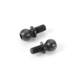 XRAY 362649 BALL END 4.9MM WITH 5MM THREAD (2) 